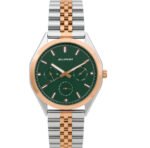 The Trunk Line – Silver & Rose Two-Tone Chronograph