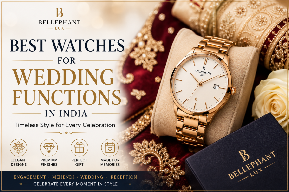 Best Watches for Wedding Functions in India