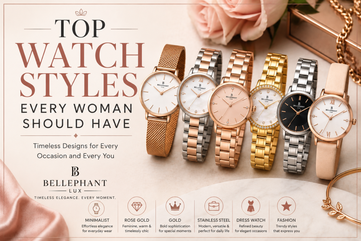 Timeless watch styles for every woman